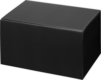 6er Geschenkkarton Welle Schwarz