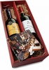 Geschenk-Set 2 Bordeaux-Weine mit CD