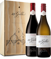 Spier 21 Gables Geschenkset in Holzkiste ""Typisch Südafrika""