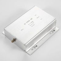 1-1100MHz 4.5W RF Amplifier 4.5W High Gain 32-36dB Class A Linear SMA Connector 24-26V 400-600mA for Signal Boosting