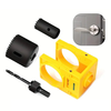 1-3/8" - 1-3/4" Door Lock Installation Kit with Guide Template and Door Lock Hole Saw for Wooden Doors/Windows