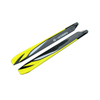 1 Pair 700mm Carbon Fiber Main Rotor Blade Spare Parts for Trex 700 SAB700 X7 RC Helicopter