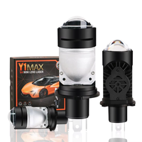 1 Pair GeneralLiang Y1 MAX H4 Mini Lens Laser Plug and Play High-Brightness Focused LED Car Headlights