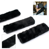 1 Pair Winter Car Seatbelt Shoulder Pad Cover Car Seat Belt Cover Seat Belt Shoulder Pad Protector Adult Kids Plush Fluf