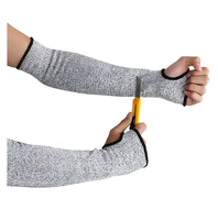 1 PcAnti-Cutting Anti-Slashing Arm Guards Anti-Cutting Sleeves With Steel Wire Gloves Level 5 High-Strength Anti-Cutti