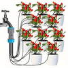 1 Set Garden Automatic Irrigation Device Horticulture Irrigation System with 10 Dripper Greenhouse Balcony Pot Plant Acc