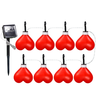 1 To 8 Solar Red Love Valentine