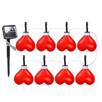 1 To 8 Solar Red Love Valentine