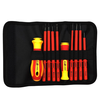 10 in 1 Insulated Screwdriver Set Home Maintenance Electrician Kit Anti Electric Red Ergonomic Handles for Electrical Re