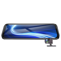 10 Inch Car Rearview Mirror Driving Recorder Front Rear Dual Recording HD Night Vision 24H Monitoring Mobile Phone Inter