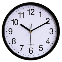 10 Inch Classic Quartz Decorative Clock No Ticking Silent Wall Clock Easy to Read Suitable for Room/Home/Kitchen/Bedroom
