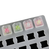 10 Keys Transparent Blank Keycap Set OEM Profile ABS Frosting R1 R2 R3 R4 No Print Clear Translucent Keycaps for Mechani