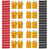 10 Pair URUAV XT30U Male Female Bullet Connectors Power Plug with Heat Shrink Tubing for Lipo Batter