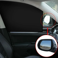 10 Strong Magnetic Full Light-Shielding Magnetic Car Curtains Magnetic Suction Type Non-Transparent Summer Sunscreen Car