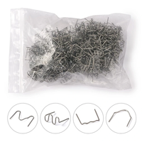 100Pcs 0.8mm Welding Nail Hot Stapler Plastic Repair Standard Pre Cut Wave Staples for Bumper Bodywork Repairs