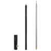 100W 20M-6M Band Shortwave Portable Antenna GP Antenna Vertical Tie Rod Antenna for HAM Radio