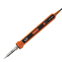 100W Digital Electric Soldering Iron Kit Set 220V Temperature Adjustable Welding Tool Ceramic Heater Soldering Tips Rewo