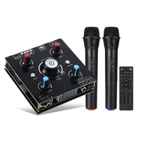 100W Power Amplifier bluetooth Amplifier HIFI Lossless Audio HDMI ARC OPT Wireless Karaoke Amplifier with Microphones fo