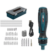 105PCS 200r/min Household Ratchet Screwdriver Cordless Electric Screwdriver 3.6V 1300mAh Li-ion Battery Rechargeable Man