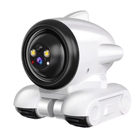 1080P HD Smart Pet Camera Mobile Robot with AI Tracking Auto Recharge Night Vision Two Way Audio Toy Car Camera for Home