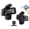 1080P Triple Channel Car DVR WIFI HD 170° Wide Angle Night Vision Dashcam Motion Detection Parking Monitor Reversing Cam