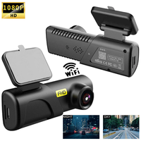 1080P Wifi HD Car Driving Recorder Dash Cam Time-Lapse Recording 24-Hour Parking Monitoring