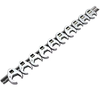 10PCS 3/8Inch Drive Crowfoot Wrench 10 To 22mm Metric SAE Imperial Chrome Plated Foot Open End Spanner