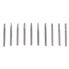 10Pcs 3mm Routing Router Drill Bits Set For Dremel Carbide Rotary Burrs Tools Wood Stone Metal Root Carving Milling Cutt