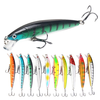 10PCS 9g 10cm Floating Fishing Lures Set Artificial Hard Fish Bait