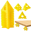 10pcs Pyramid Stands Set Triangle Stands Paint Tool Triangle Paint Pads Feet for Woodworking Carpenter Accessories Paint