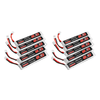 10Pcs URUAV 3.8V 300mAh 40/80C 1S HV 4.35V PH2.0 Lipo Battery for Eachine TRASHCAN Snapper6 7 8 US65