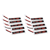 10Pcs URUAV 3.8V 300mAh 70C/140C 1S Lipo Battery PH2.0 Plug for Eachine TRASHCAN Snapper6 7 Mobula7