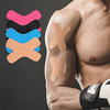 10PCS X-shaped Special-shaped Resistance Bands Thigh Shoulder Knee Sports Support Inner Muscle Paste Bandage for Basketb