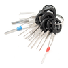 11PCS Terminal Removal Tool Kit High Quality Aluminum Wiring Connector Pin Release Extractor for Car Repair Maintenance