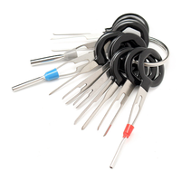 11PCS Terminal Removal Tool Kit High Quality Aluminum Wiring Connector Pin Release Extractor for Car Repair Maintenance