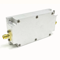 1.2-1.6GHz RF Power Amplifier Module 12W Output 40dB Gain SMA Connector High-Frequency Amplifier Board for Wireless Comm