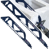 12 Inch 18 Inch Tungsten Carbide Alloy Reciprocating Saw Blade for for Hollow Cement Brick / Porous Concrete / Fiber Cem