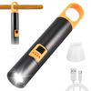 1200m Telescopic Adjustable Focus Flashlight 24H Strong Light Mini Size Zoomable LED Torch High Power Long Distance Spot