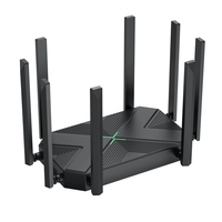 1200M Wireless Router WIFI Repeater Dual Band 2.4G/5G Power Signal Booster Hotspot Smoother RJ45 WAN LAN Wireless Modem