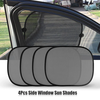 1/2/5PCS Portable Car Window Sunshade with Suction Cup Shade Universal Car Curtain Sun Shade Car Styling Covers Sun Viso