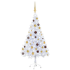 1.2m Christmas Tree Artificial Holiday Christmas 230 Branches with 150 Warm LED Lights for Home,  Office,  Party Decoratio