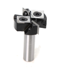 12mm 1/2 Inch Shank CNC Spoilboard Surfacing Router Bit 1-1/2" / 38.1mm Cutting Diameter Milling Cutter with Cemented Ca