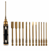 12Pcs 1.5/2/2.5/3/4/5.5mm Hexagonal Phillips Slotted ScrewdriverNut Driver Tool Set for RC Model