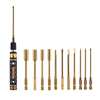 12Pcs 1.5/2/2.5/3/4/5.5mm Hexagonal Wrenches Hex Phillips Nut Slotted Screwdrivers Tool Kit for RC Model
