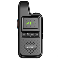 1/2PCS AIRITON AI-828C Walkie Talkie Dual PTT UHF Wireless Copy Frequency Clear Voice Report 16 Channels Portable Ham Ra
