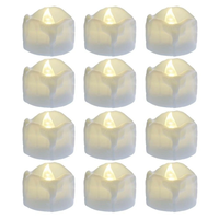 12pcs LED Candle for Holidays Birthday Wedding and Home Decor Smokeless Electronic Tea Lights