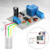 12V Automatic Water Liquid Level Controller Sensor Module Water Level Detection Sensor Pumping Drainage Protection Circu