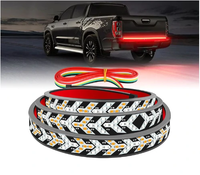 12V Car Brake Turn Signal Trunk SUV RV Flexible LED Strip Light Tail Reverse Lights for Jeep Container Cargo Pickup Bakk