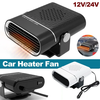 12V/24V Car Heater Fan Fast Heat Truck/Excavator Interior Heating Auto Electric Heater Cooling Auto Windshield Defroster