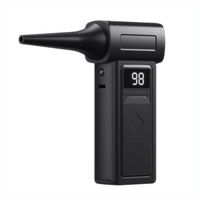 130000RPM Handheld Wireless Brushless Car Vacuum Cleaner with Suction and Blower Function Strong Air Speed Digital Displ